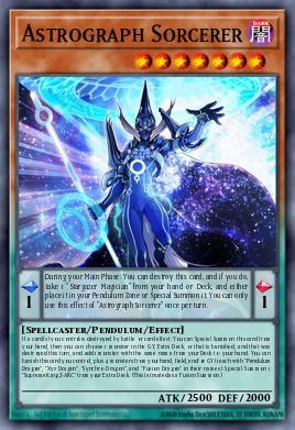 Astrograph Sorcerer #LAVD-ENO07 from Legendary Arc-V Decks