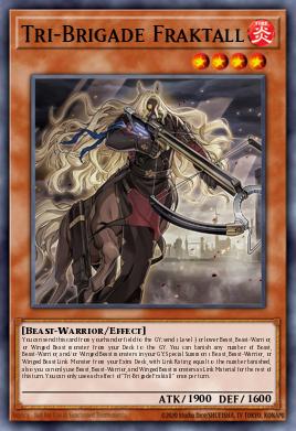 Tri-Brigade Fraktall #LAVD-ENL09 from Legendary Arc-V Decks