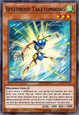 Speedroid Taketomborg #LAVD-ENS05 from Legendary Arc-V Decks