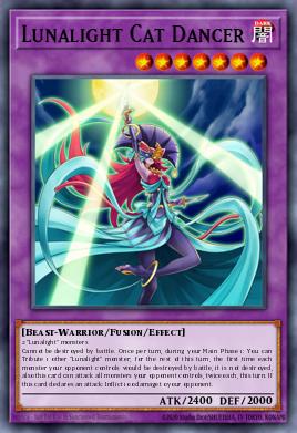 Lunalight Cat Dancer #LAVD-ENL30 from Legendary Arc-V Decks