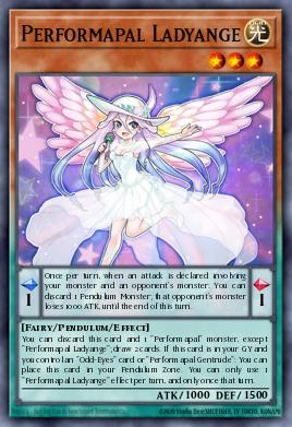 Performapal Ladyange #LAVD-ENO16 from Legendary Arc-V Decks