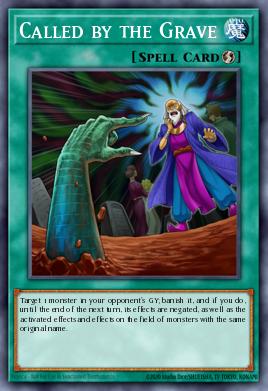 Called by the Grave #LAVD-ENS17 from Legendary Arc-V Decks