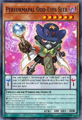 Performapal Odd-Eyes Seer #LAVD-ENO17 from Legendary Arc-V Decks