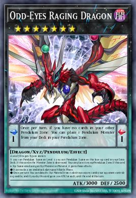 Odd-Eyes Raging Dragon #LAVD-ENO29 from Legendary Arc-V Decks