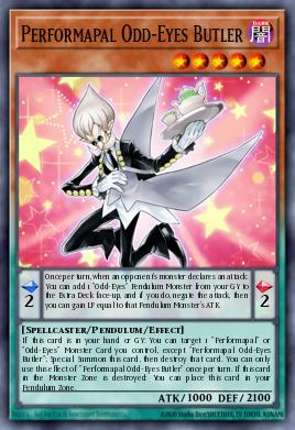 Performapal Odd-Eyes Butler #LAVD-ENO13 from Legendary Arc-V Decks