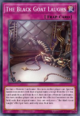 The Black Goat Laughs #LAVD-ENL29 from Legendary Arc-V Decks