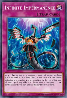 Infinite Impermanence #LAVD-ENS21 from Legendary Arc-V Decks
