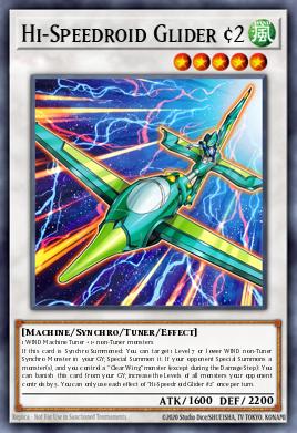 Hi-Speedroid Glider #2 #LAVD-ENS35 from Legendary Arc-V Decks