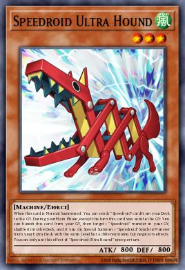 Speedroid Ultra Hound #LAVD-ENS12 from Legendary Arc-V Decks