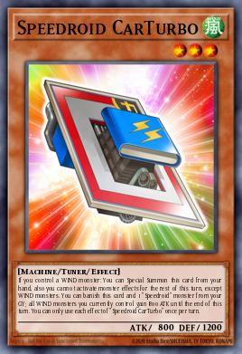 Speedroid CarTurbo #LAVD-ENS11 from Legendary Arc-V Decks