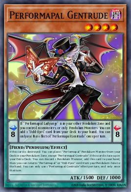 Performapal Gentrude #LAVD-ENO15 from Legendary Arc-V Decks