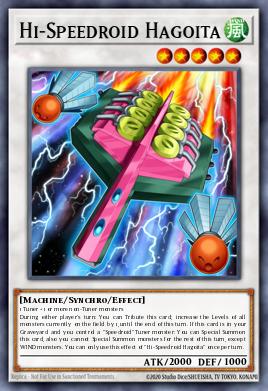 Hi-Speedroid Hagoita #LAVD-ENS26 from Legendary Arc-V Decks