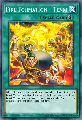 Fire Formation - Tenki #LAVD-ENL16 from Legendary Arc-V Decks