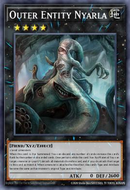 Outer Entity Nyarla #LAVD-ENL37 from Legendary Arc-V Decks