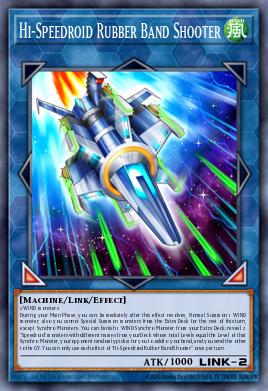 Hi-Speedroid Rubber Band Shooter #LAVD-ENS36 from Legendary Arc-V Decks