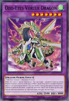 Odd-Eyes Vortex Dragon #LAVD-ENO24 from Legendary Arc-V Decks