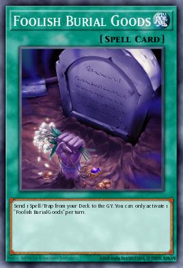 Foolish Burial Goods #LAVD-ENL18 from Legendary Arc-V Decks
