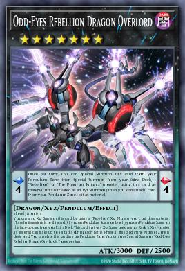Odd-Eyes Rebellion Dragon Overlord #LAVD-ENO30 from Legendary Arc-V Decks