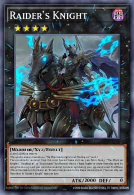 Raider's Knight #LAVD-ENO31 from Legendary Arc-V Decks