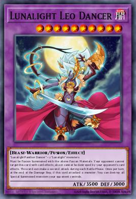 Lunalight Leo Dancer #LAVD-ENL32 from Legendary Arc-V Decks (Yu-Gi-Oh!)