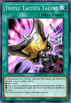 Triple Tactics Talent #LAVD-ENS18 from Legendary Arc-V Decks