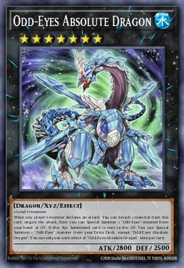 Odd-Eyes Absolute Dragon #LAVD-ENO28 from Legendary Arc-V Decks