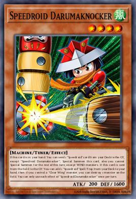 Speedroid Darumaknocker #LAVD-ENS15 from Legendary Arc-V Decks