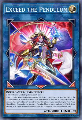 Exceed the Pendulum #LAVD-ENO36 from Legendary Arc-V Decks
