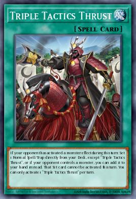Triple Tactics Thrust #LAVD-ENL24 from Legendary Arc-V Decks