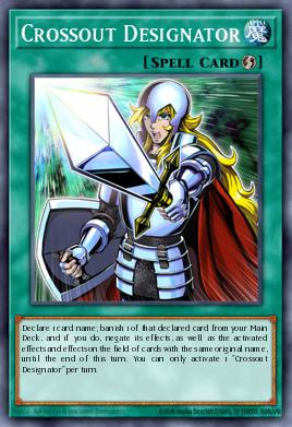 Crossout Designator #LAVD-ENL21 from Legendary Arc-V Decks