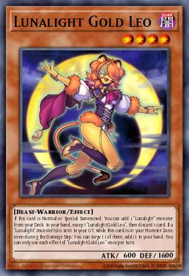 Lunalight Gold Leo #LAVD-ENL11 from Legendary Arc-V Decks