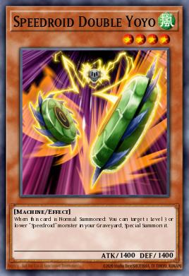 Speedroid Double Yoyo #LAVD-ENS04 from Legendary Arc-V Decks
