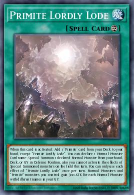 Primite Lordly Lode #LAVD-ENO21 from Legendary Arc-V Decks