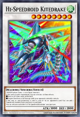 Hi-Speedroid Kitedrake #LAVD-ENS30 from Legendary Arc-V Decks