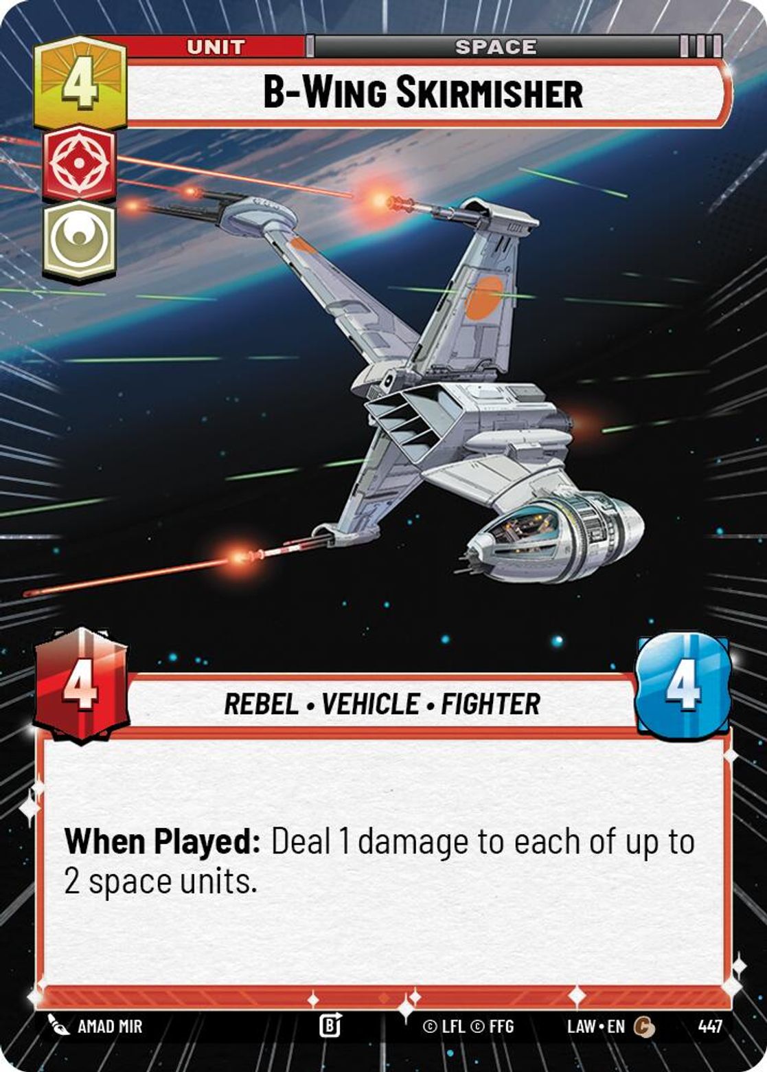 B-Wing Skirmisher #447/264 from A Lawless Time