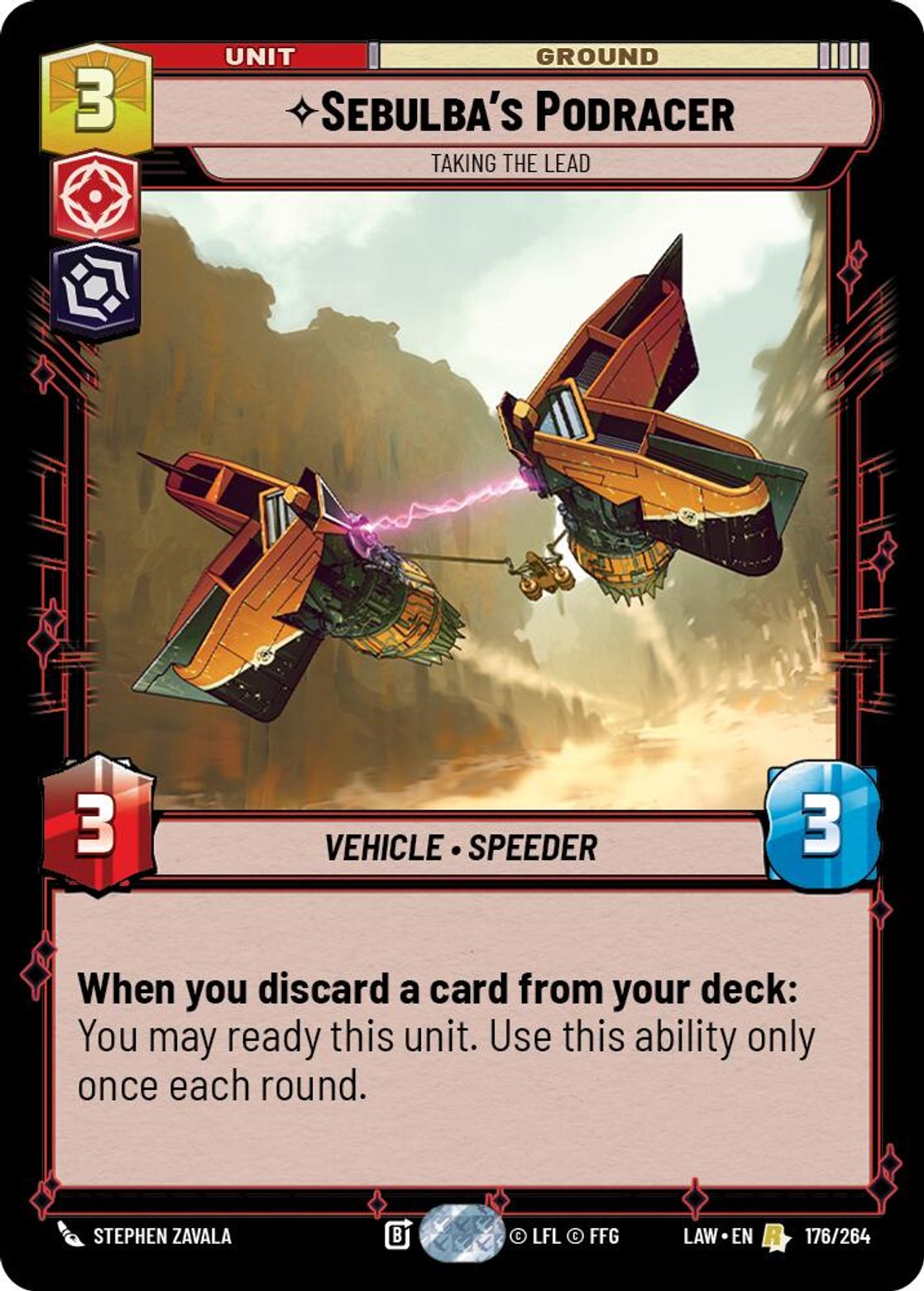 Sebulba's Podracer — Taking the Lead #176/264 from A Lawless Time