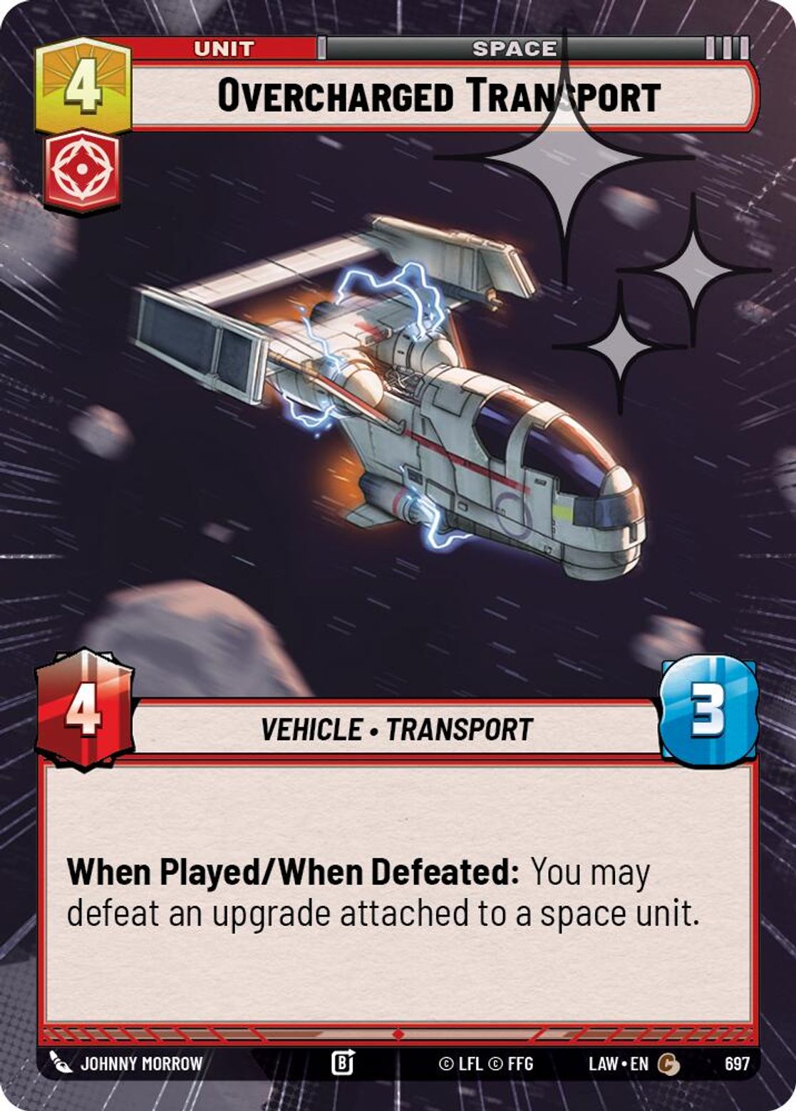 Overcharged Transport #697/264 from A Lawless Time