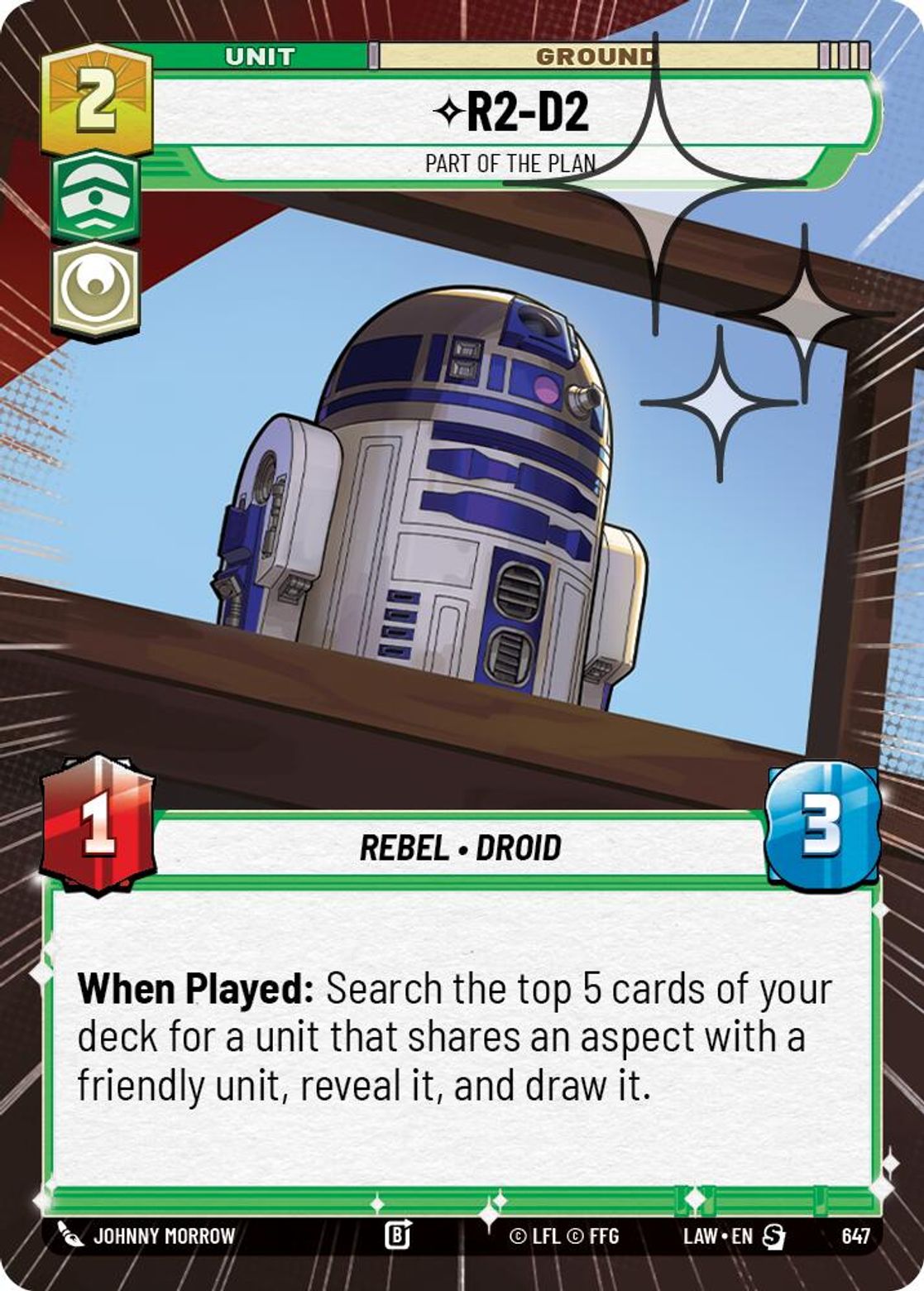 R2-D2 — Part of the Plan #647/264 from A Lawless Time
