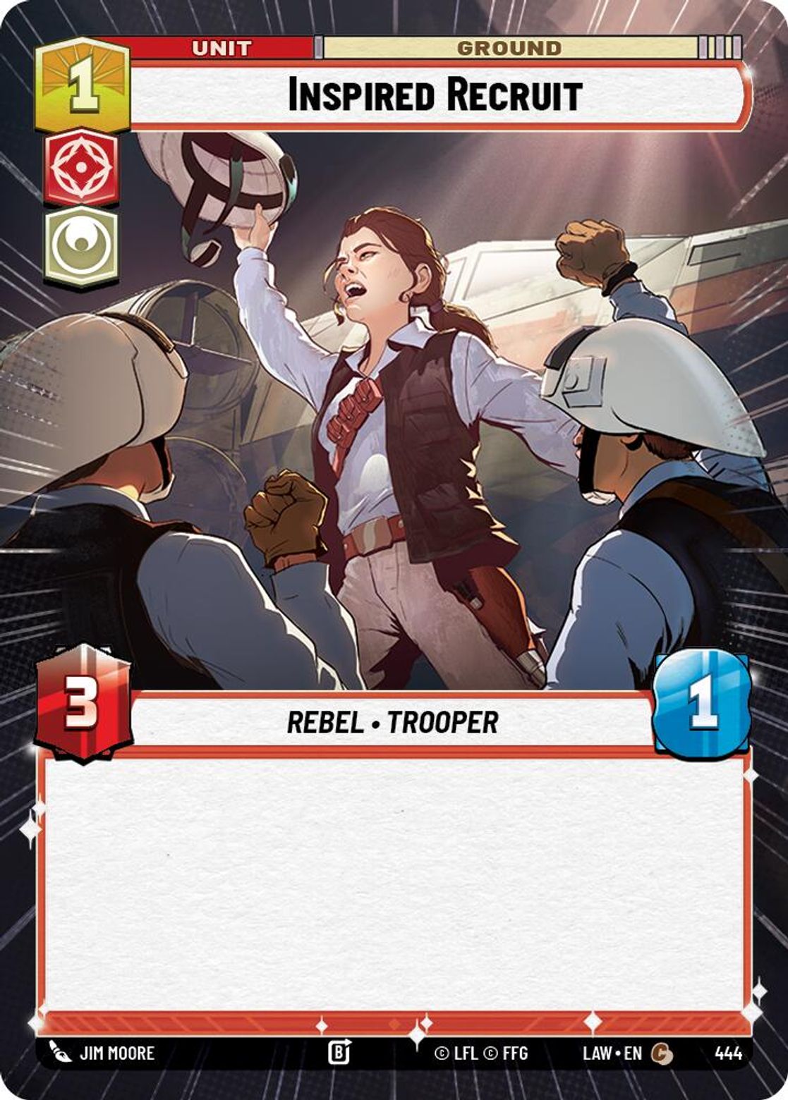 Inspired Recruit #444/264 from A Lawless Time