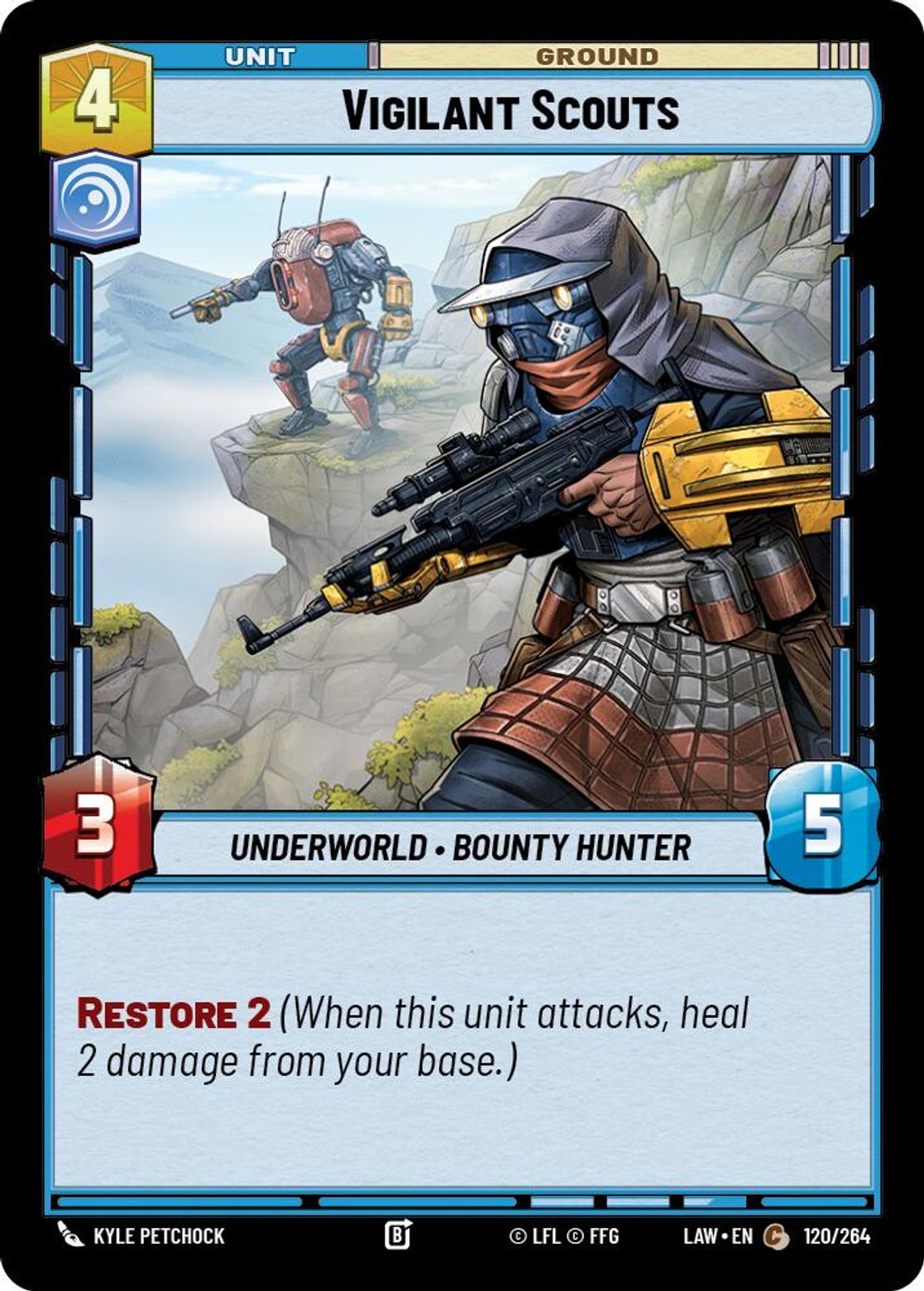 Vigilant Scouts #120/264 from A Lawless Time