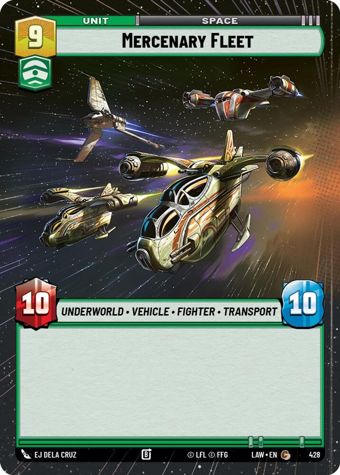 Mercenary Fleet #428/264 from A Lawless Time