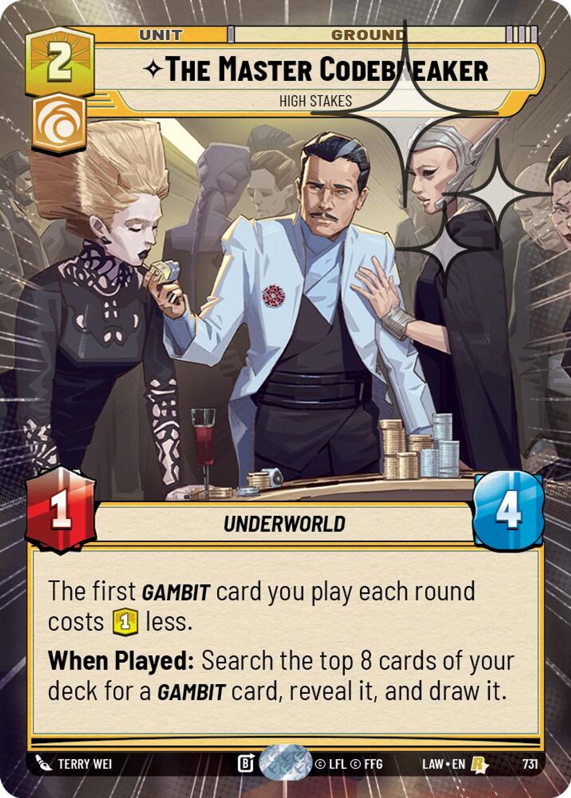 The Master Codebreaker — High Stakes #731/264 from A Lawless Time