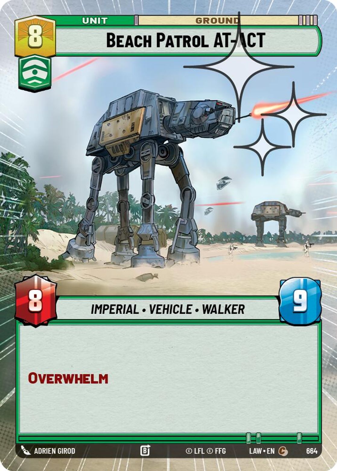 Beach Patrol AT-ACT #664/264 from A Lawless Time