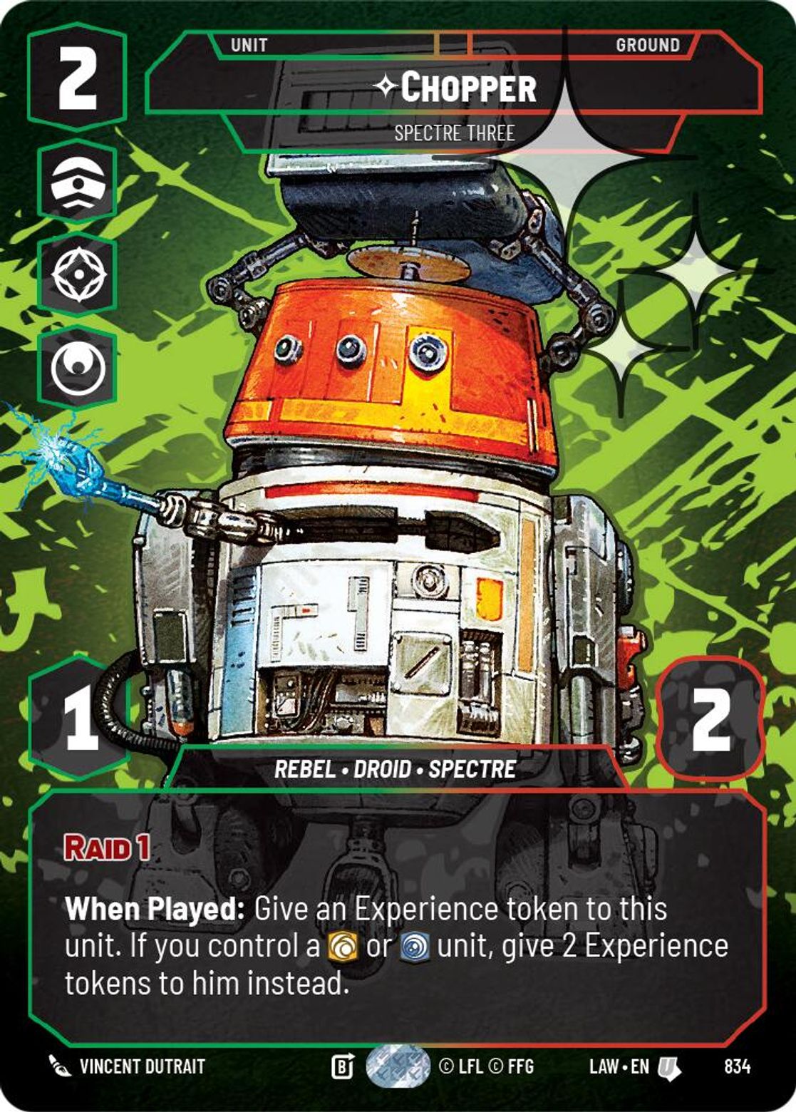 Chopper — Spectre Three #834/264 from A Lawless Time