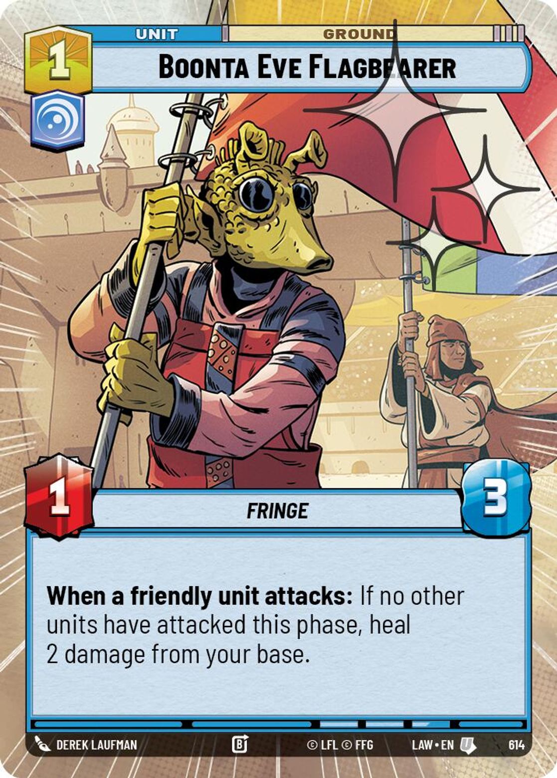 Boonta Eve Flagbearer #614/264 from A Lawless Time