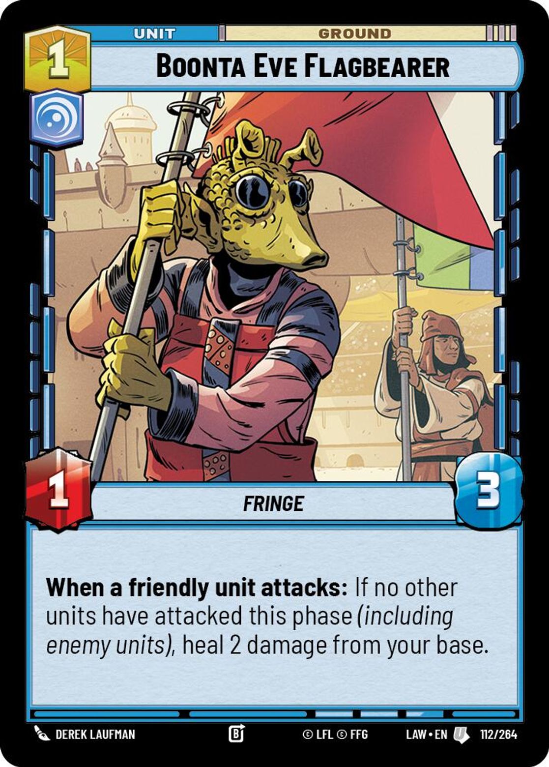 Boonta Eve Flagbearer #112/264 from A Lawless Time