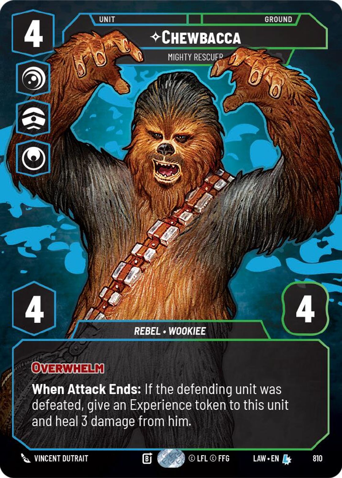 Chewbacca — Mighty Rescuer #810/264 from A Lawless Time