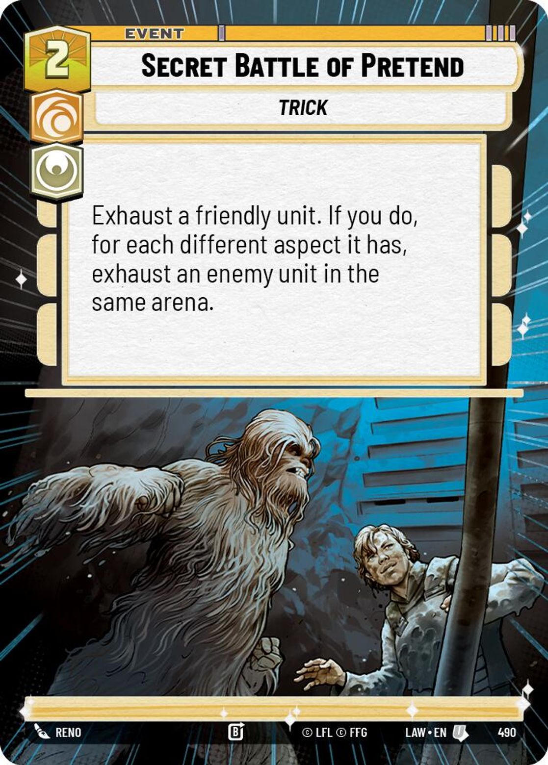 Secret Battle of Pretend #490/264 from A Lawless Time