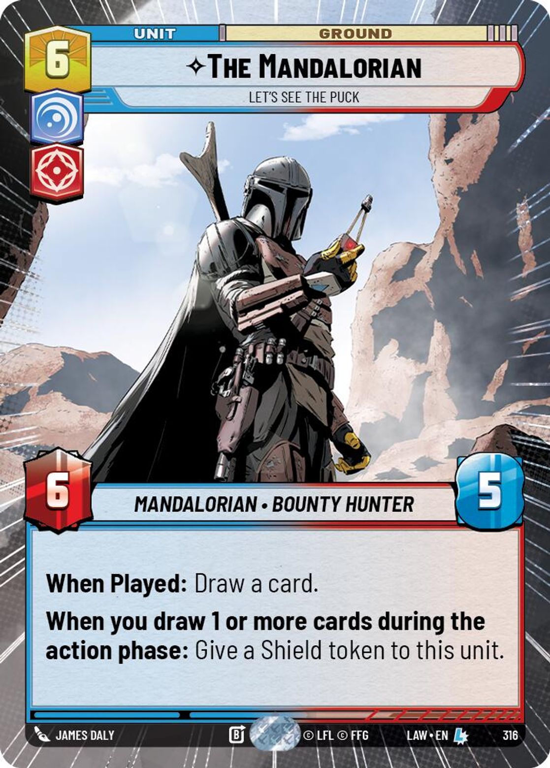 The Mandalorian — Let's See the Puck #316/264 from A Lawless Time
