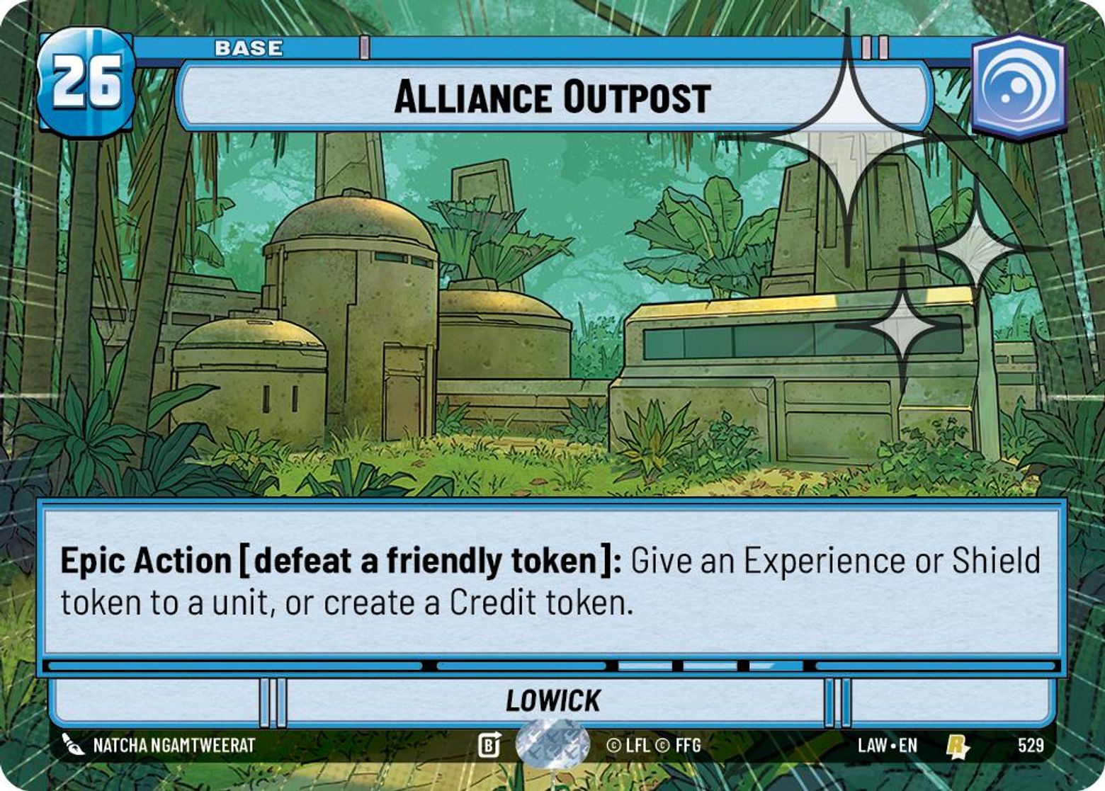 Alliance Outpost — Lowick #529/264 from A Lawless Time